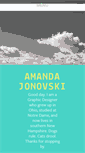Mobile Screenshot of amandajonovski.com